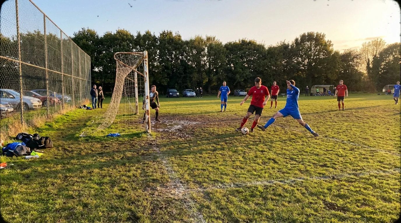Outdoor grass pitch